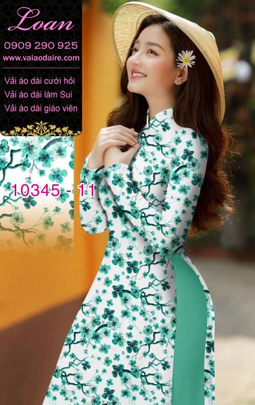 Vải áo dài hoa nhí. Vải áo dài hoa nhí.