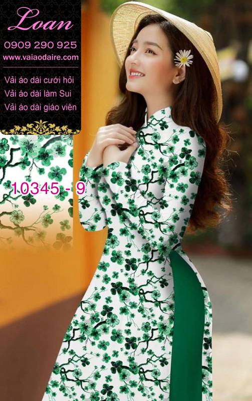 Vải áo dài hoa nhí. Vải áo dài hoa nhí.