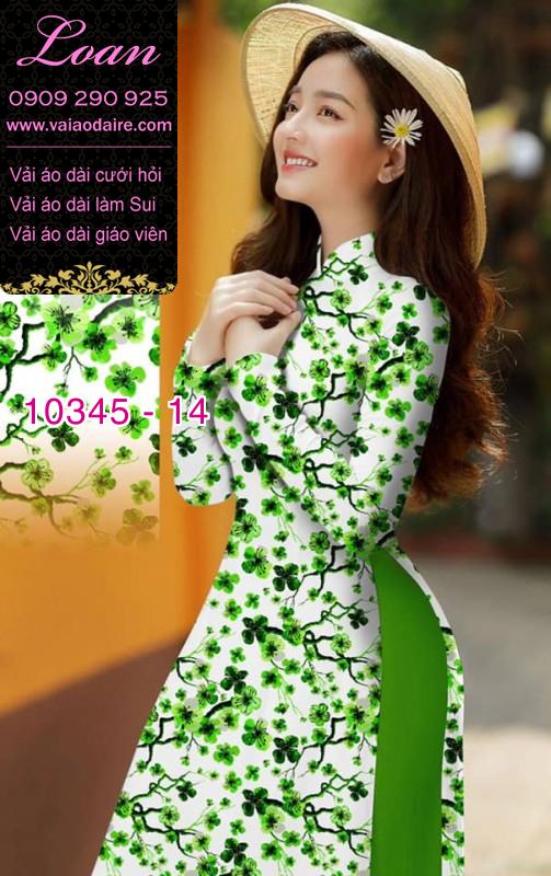 Vải áo dài hoa nhí. Vải áo dài hoa nhí.