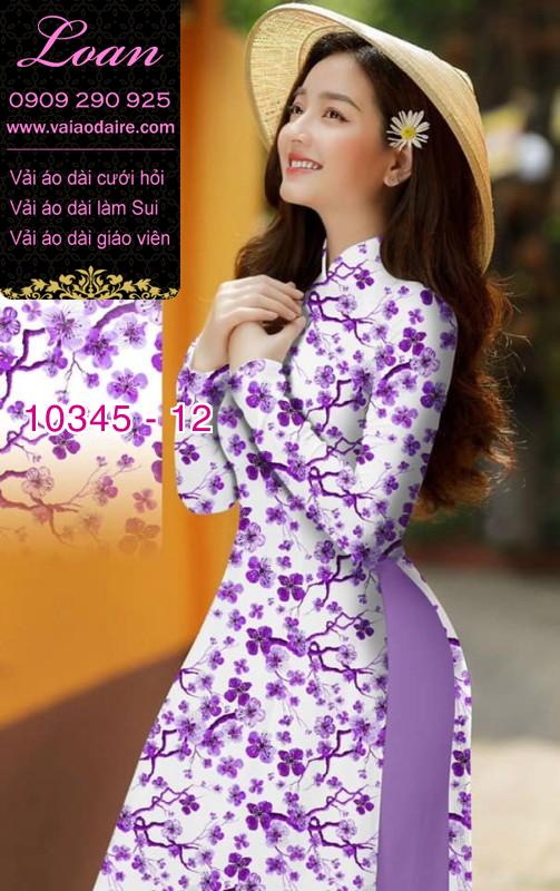 Vải áo dài hoa nhí. Vải áo dài hoa nhí.