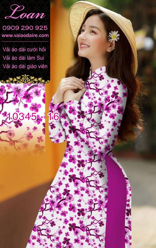 Vải áo dài hoa nhí. Vải áo dài hoa nhí.