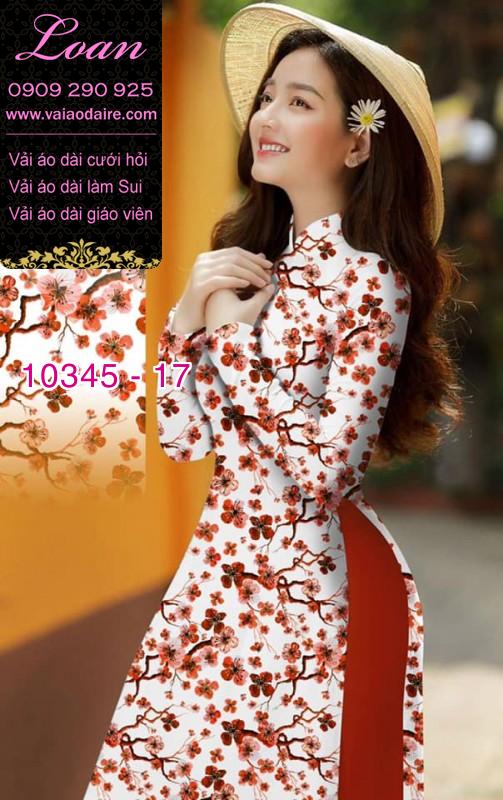 Vải áo dài hoa nhí. Vải áo dài hoa nhí.