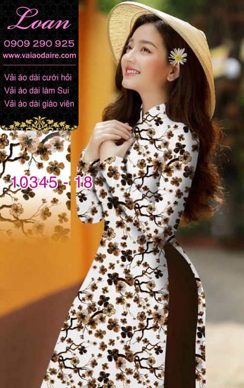 Vải áo dài hoa nhí. Vải áo dài hoa nhí.