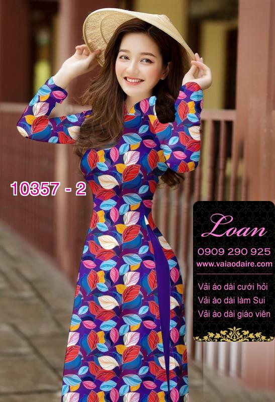 Vải áo dài hoa 3D