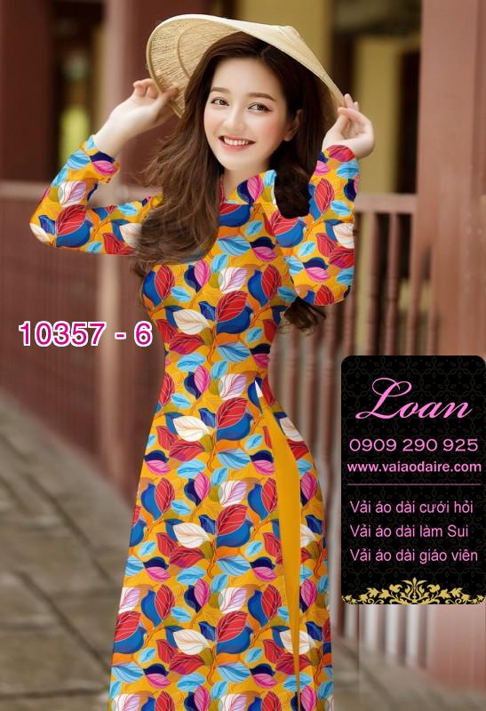 Vải áo dài hoa 3D
