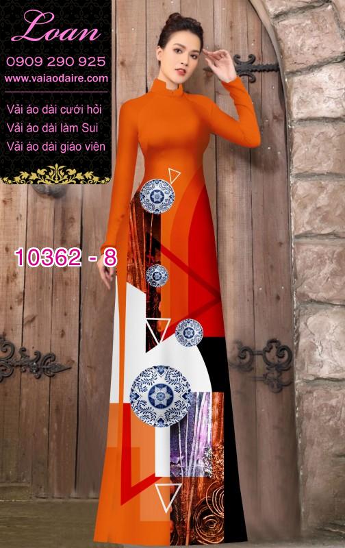 Vải áo dài lập thể.