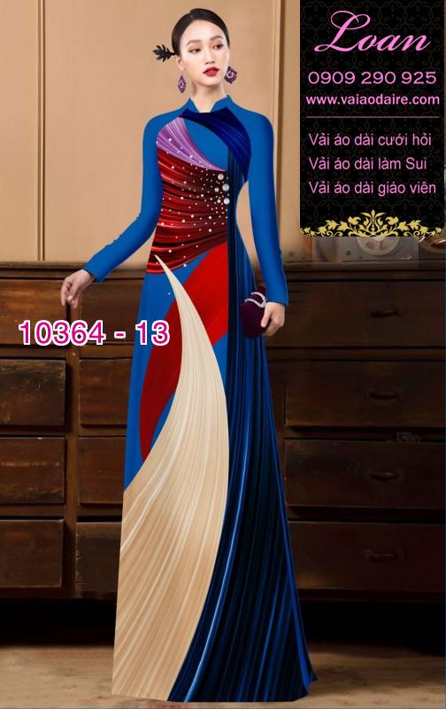Vải áo dài lập thể