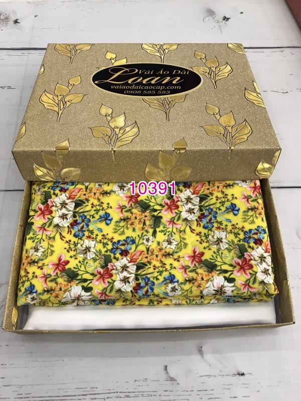 Vải áo dài quà tặng.