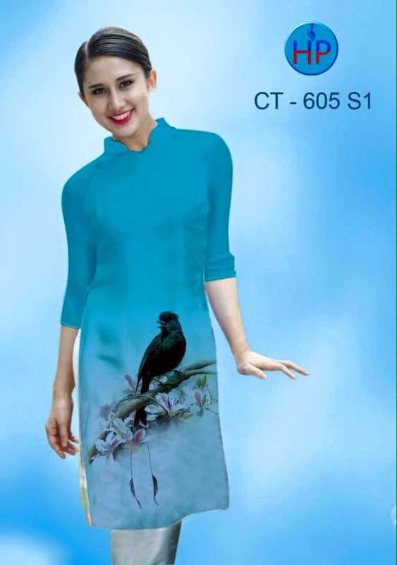 Vải áo dài Cách Tân chim cảnh Vải áo dài Cách Tân chim cảnh