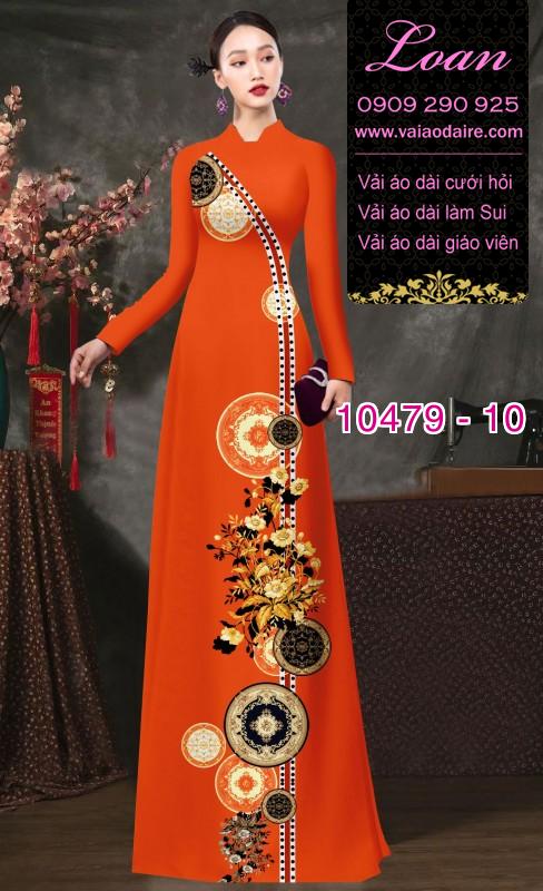 Vải áo dài dạ hội.