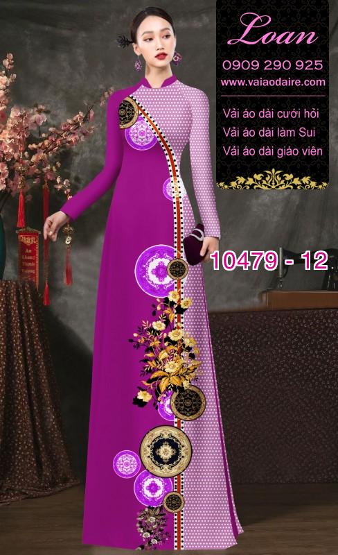 Vải áo dài dạ hội.