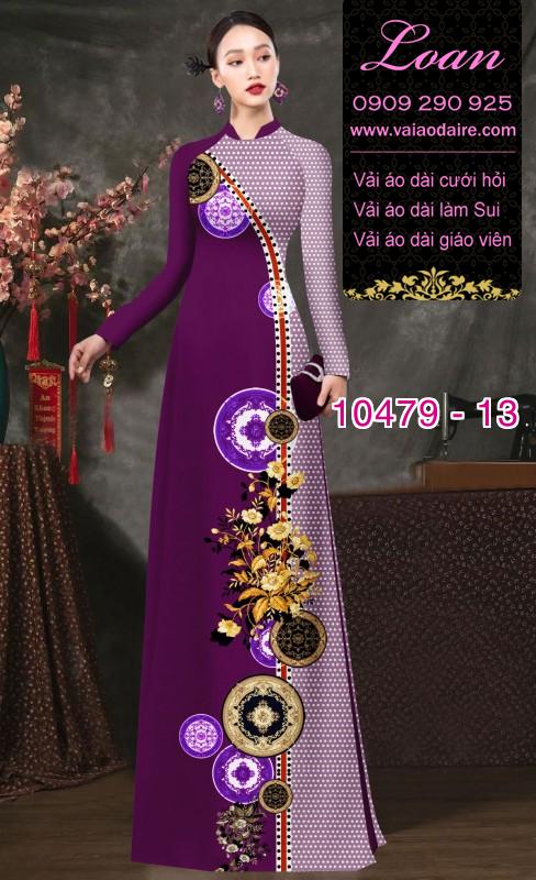 Vải áo dài dạ hội.