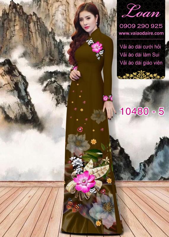 Vải áo dài hoa 3D. Vải áo dài hoa 3D.