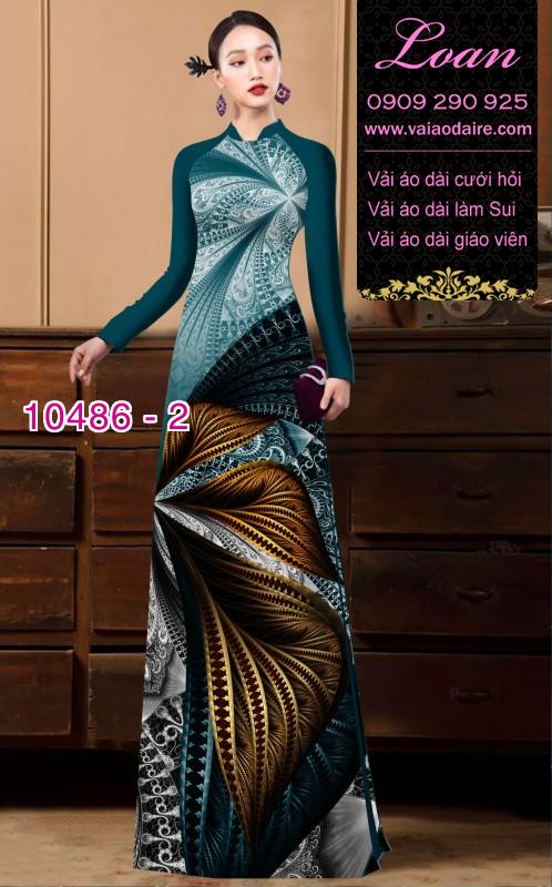 Vải áo dài lập thể.