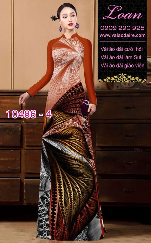 Vải áo dài lập thể.