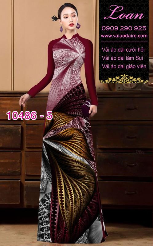Vải áo dài lập thể.