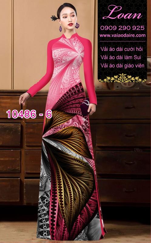 Vải áo dài lập thể.