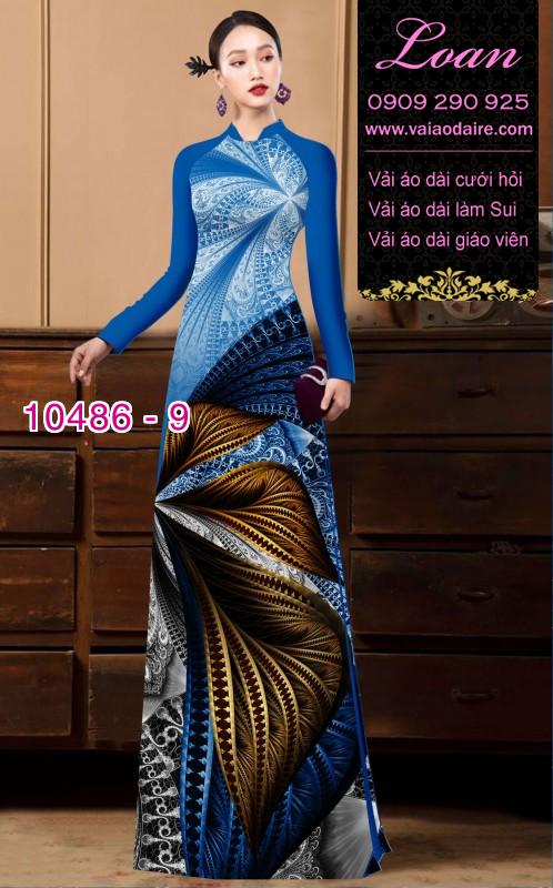 Vải áo dài lập thể.