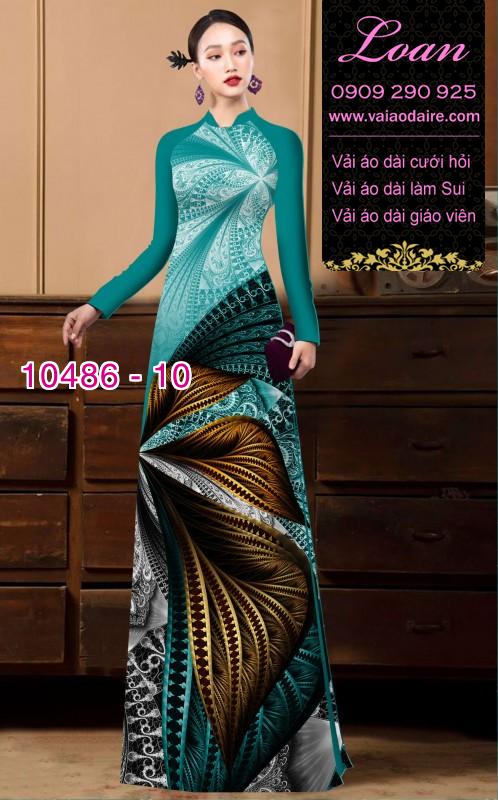Vải áo dài lập thể.