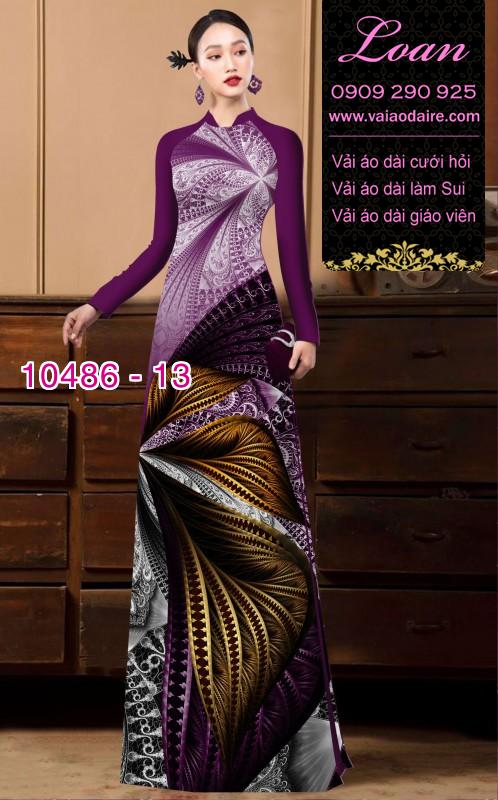 Vải áo dài lập thể.