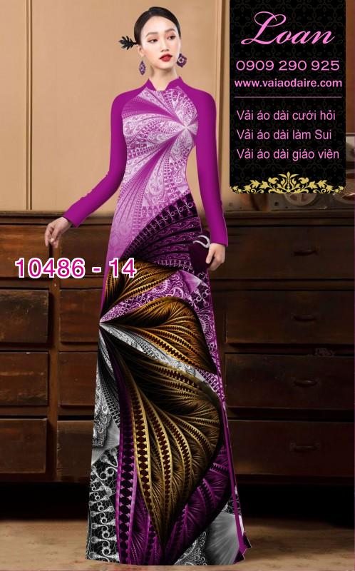 Vải áo dài lập thể.