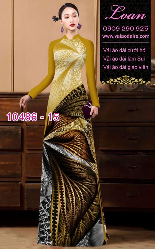 Vải áo dài lập thể.