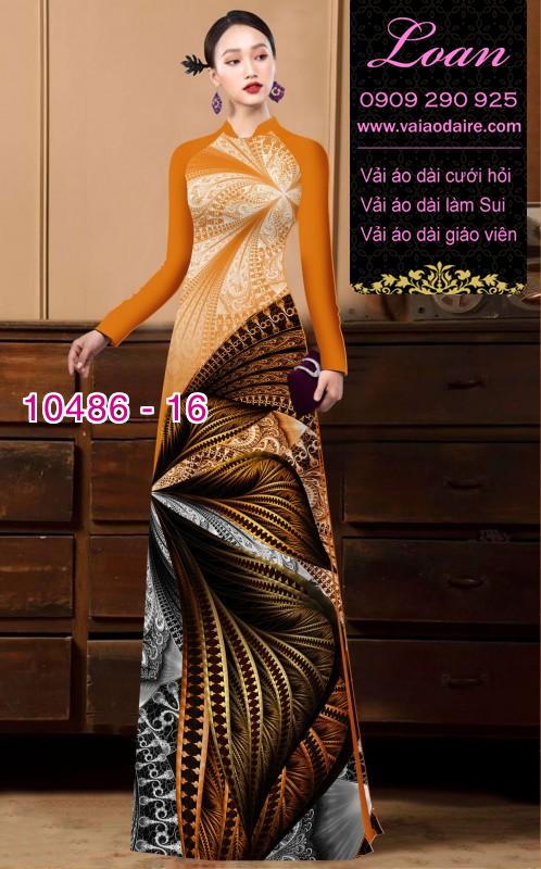 Vải áo dài lập thể.