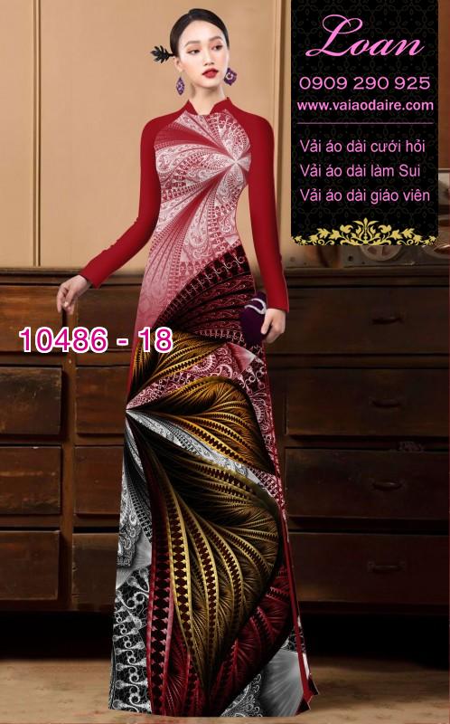 Vải áo dài lập thể.