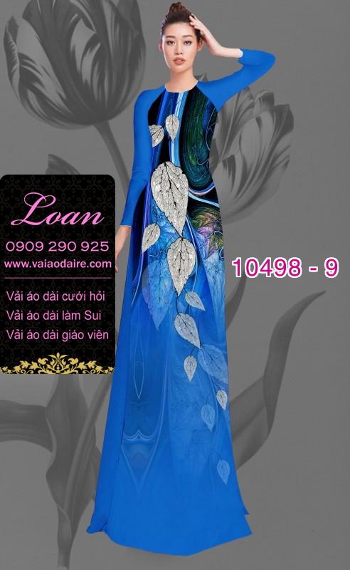 Vải áo dài hoa 3D. Vải áo dài hoa 3D.