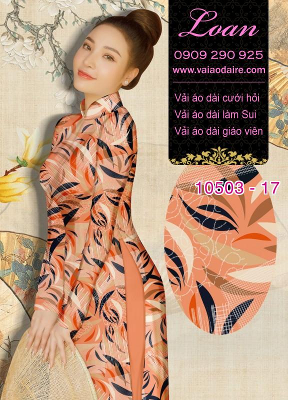 Vải áo dài hoa 3D Vải áo dài hoa 3D