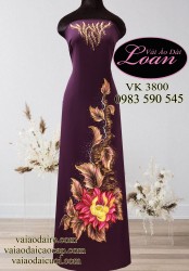 Vải áo dài kết sang trọng