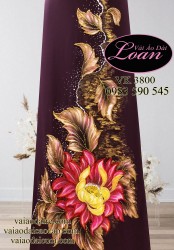 Vải áo dài kết sang trọng