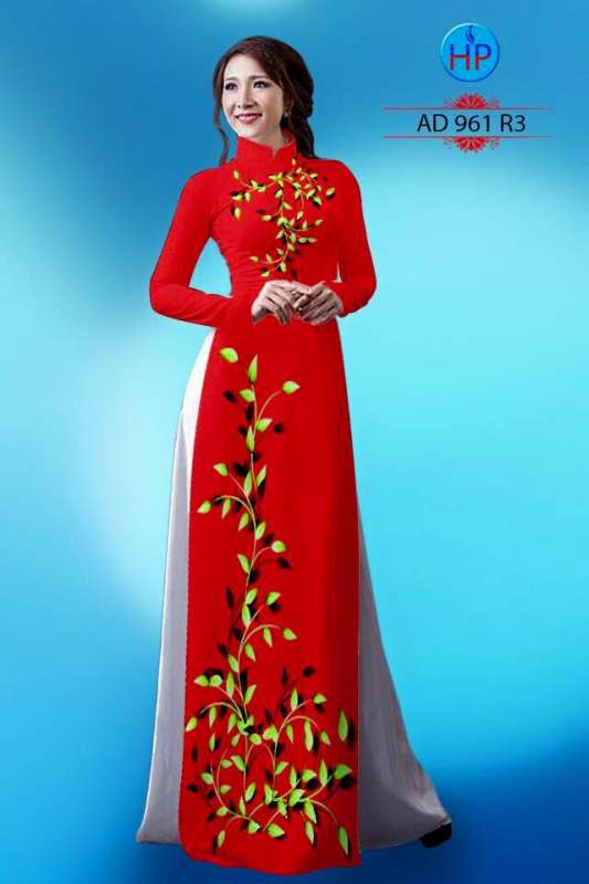 Vải áo dài hoa nhỏ