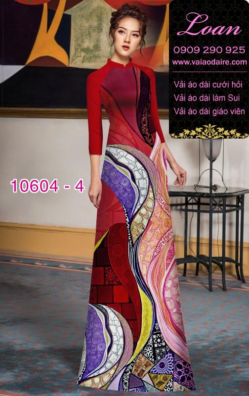 Vải áo dài hoa 3D Vải áo dài hoa 3D