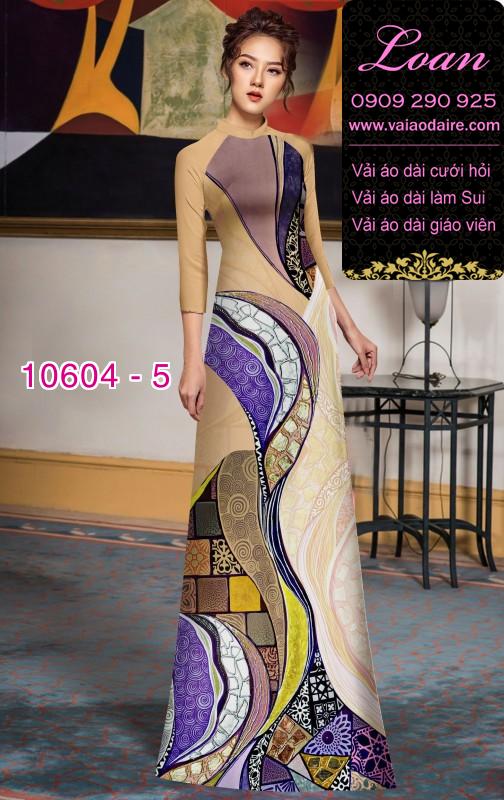 Vải áo dài hoa 3D Vải áo dài hoa 3D