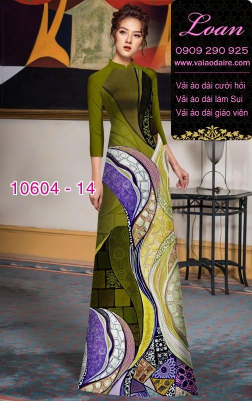 Vải áo dài hoa 3D Vải áo dài hoa 3D