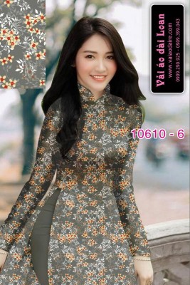 Vải áo dài hoa nhí-8325