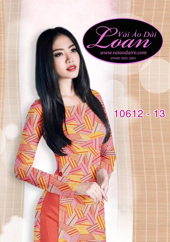 Vải áo dài đường kẻ đan chéo