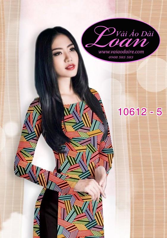 Vải áo dài đường kẻ đan chéo