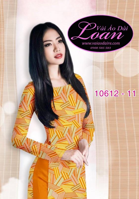 Vải áo dài đường kẻ đan chéo