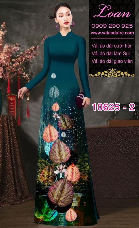 Vải áo dài hoa 3D