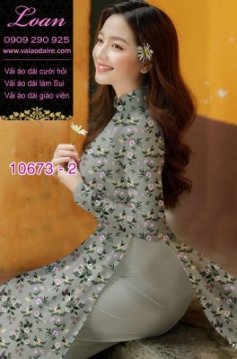 Vải áo dài hoa nhí-20882