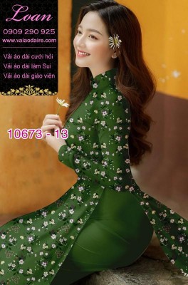Vải áo dài hoa nhí-20882
