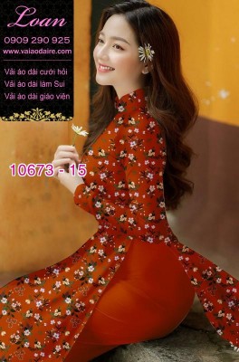 Vải áo dài hoa nhí-20882