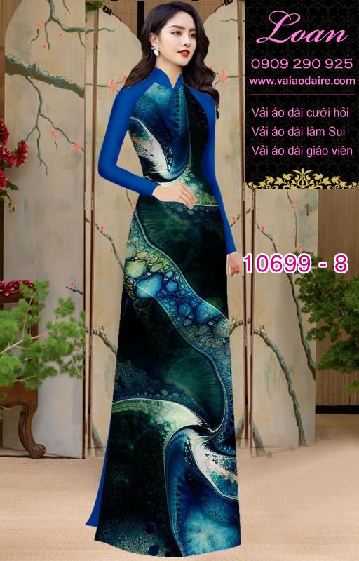 Vải áo dài lập thể