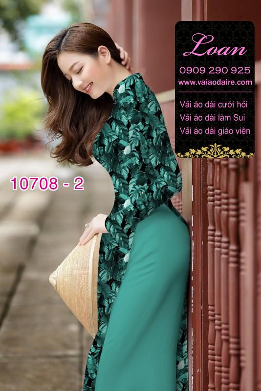Vải áo dài hoa nhí
