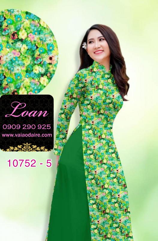 Vải áo dài hoa nhí Vải áo dài hoa nhí