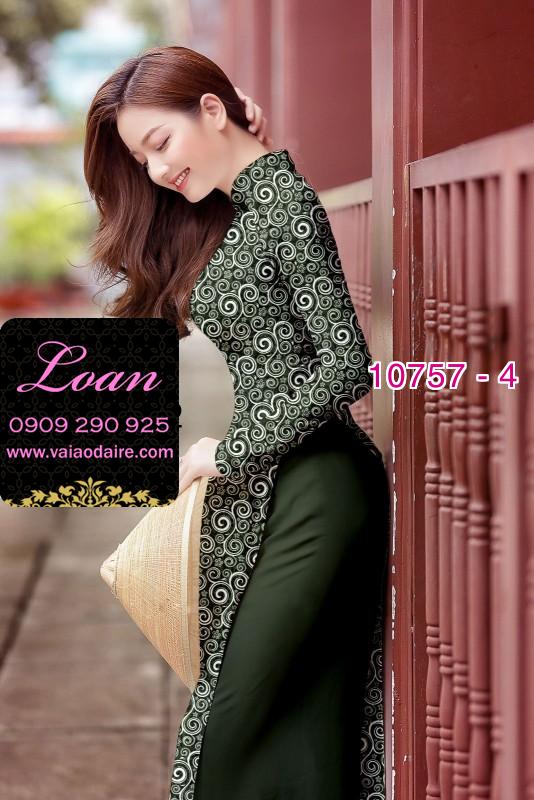 Vải áo dài hoa nhí Vải áo dài hoa nhí
