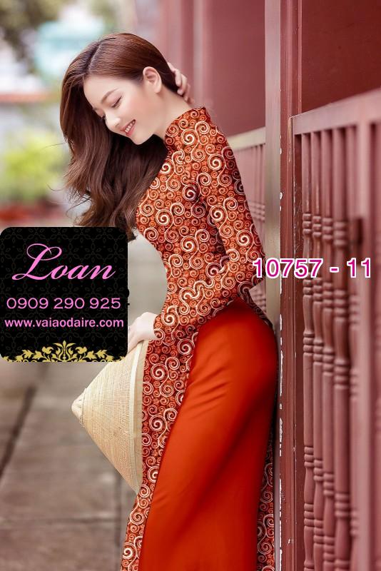 Vải áo dài hoa nhí Vải áo dài hoa nhí