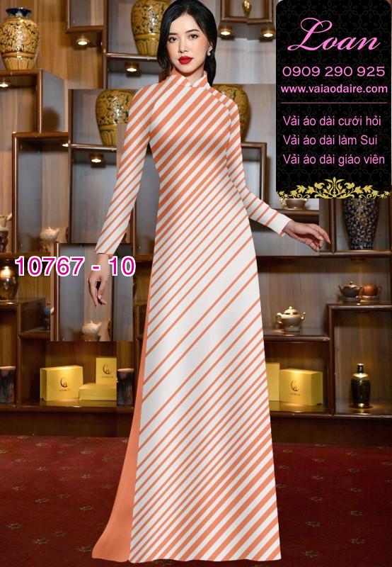 Vải áo dài đường kẻ sọc Vải áo dài đường kẻ sọc